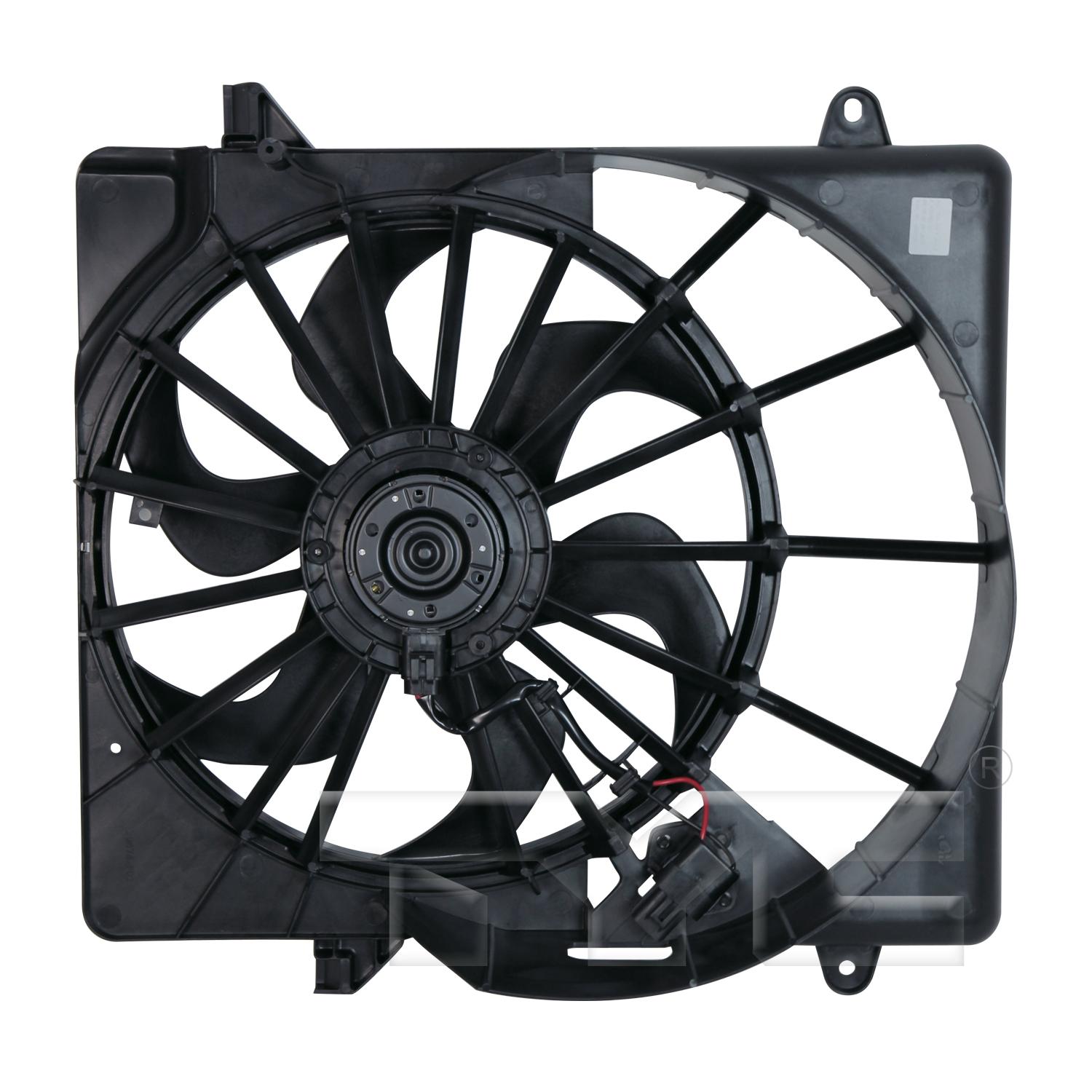 TYC 621940 - Dual Radiator and Condenser Fan Assembly TYC 621940 Dual Radiator and Condenser Fan Assembly product image 2 of 3