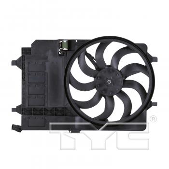 2002 Mini Cooper Dual Radiator and Condenser Fan Assembly