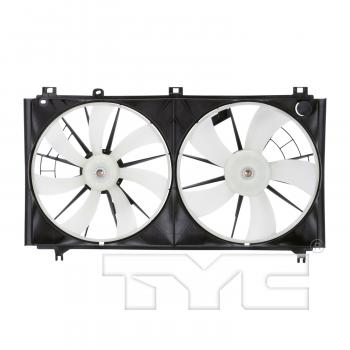 2012 Lexus IS250 Dual Radiator and Condenser Fan Assembly TYC 622070 image 1 of 4