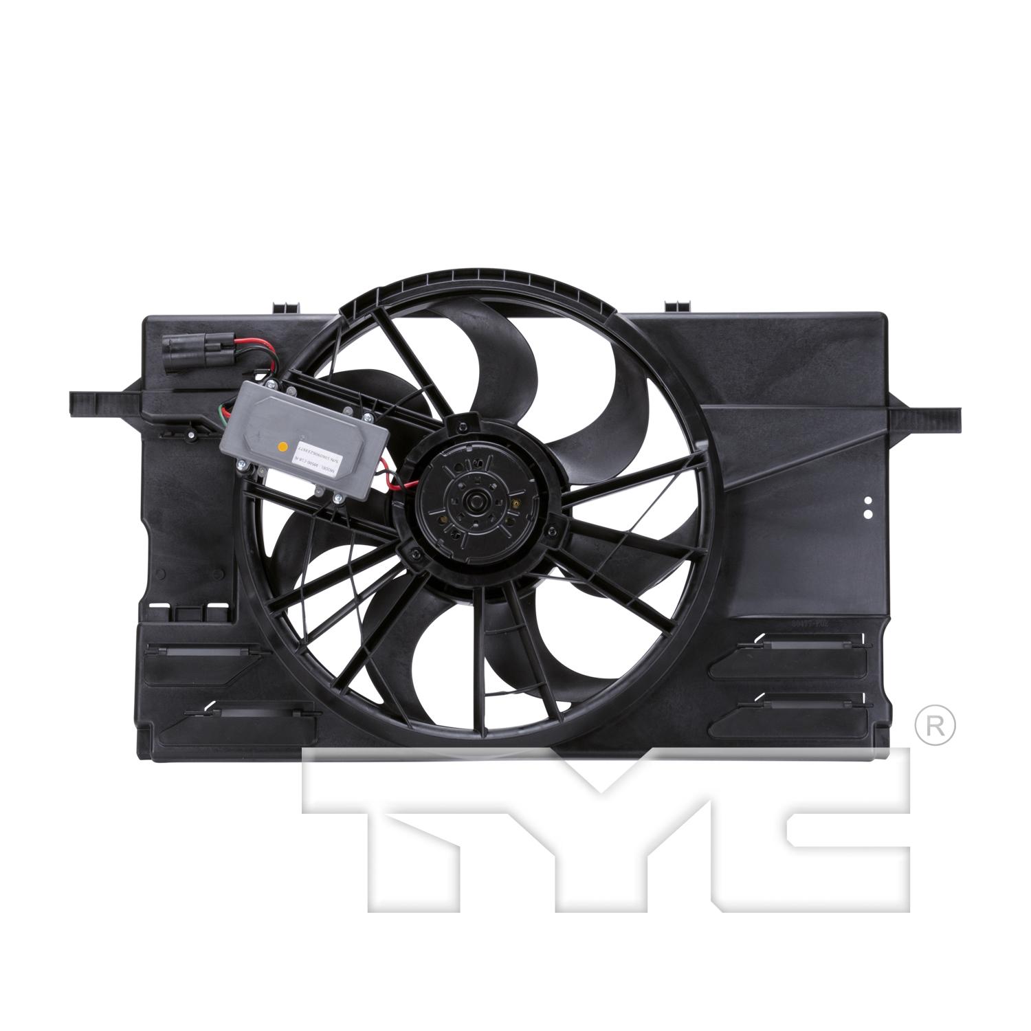 TYC 622090 - Dual Radiator and Condenser Fan Assembly TYC 622090 Dual Radiator and Condenser Fan Assembly product image 2 of 4