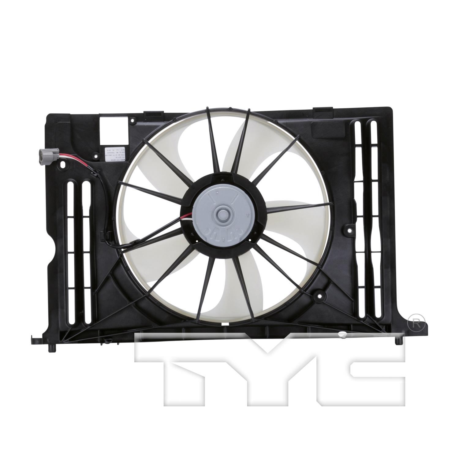 TYC 622130 - Dual Radiator and Condenser Fan Assembly TYC 622130 Dual Radiator and Condenser Fan Assembly product image 2 of 3
