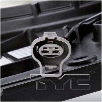 2014 Toyota Matrix Dual Radiator and Condenser Fan Assembly TYC 622130 image 3 of 3