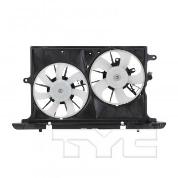 2013 Scion xB Dual Radiator and Condenser Fan Assembly TYC 622160 image 1 of 4