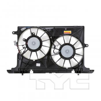2013 Scion xB Dual Radiator and Condenser Fan Assembly TYC 622160 image 2 of 4