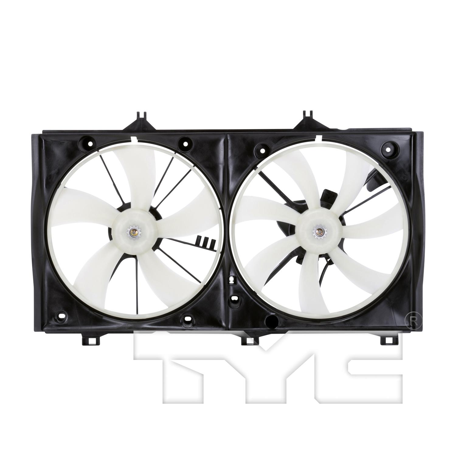 TYC 622200 - Dual Radiator and Condenser Fan Assembly TYC 622200 Dual Radiator and Condenser Fan Assembly product image 1 of 6