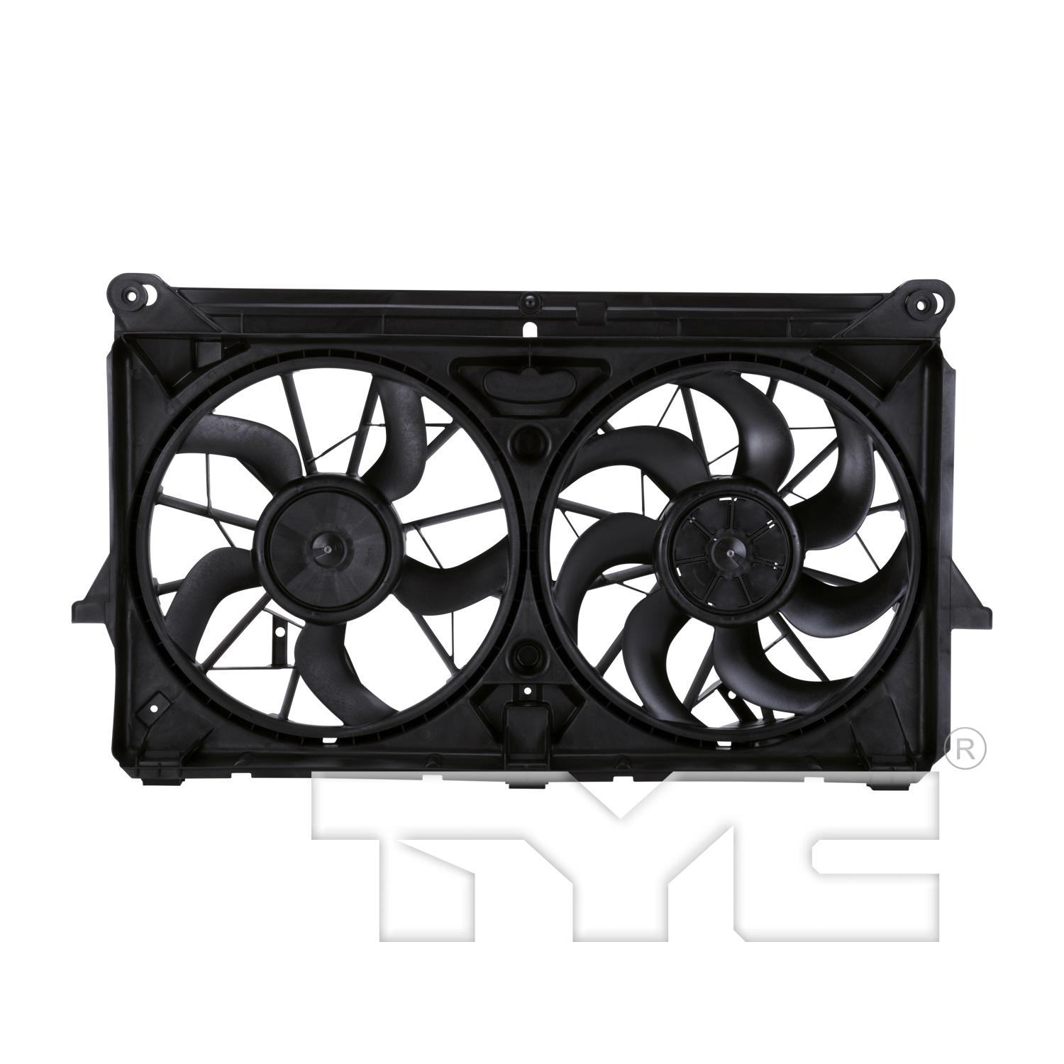 TYC 622230 - Dual Radiator and Condenser Fan Assembly TYC 622230 Dual Radiator and Condenser Fan Assembly product image 1 of 4