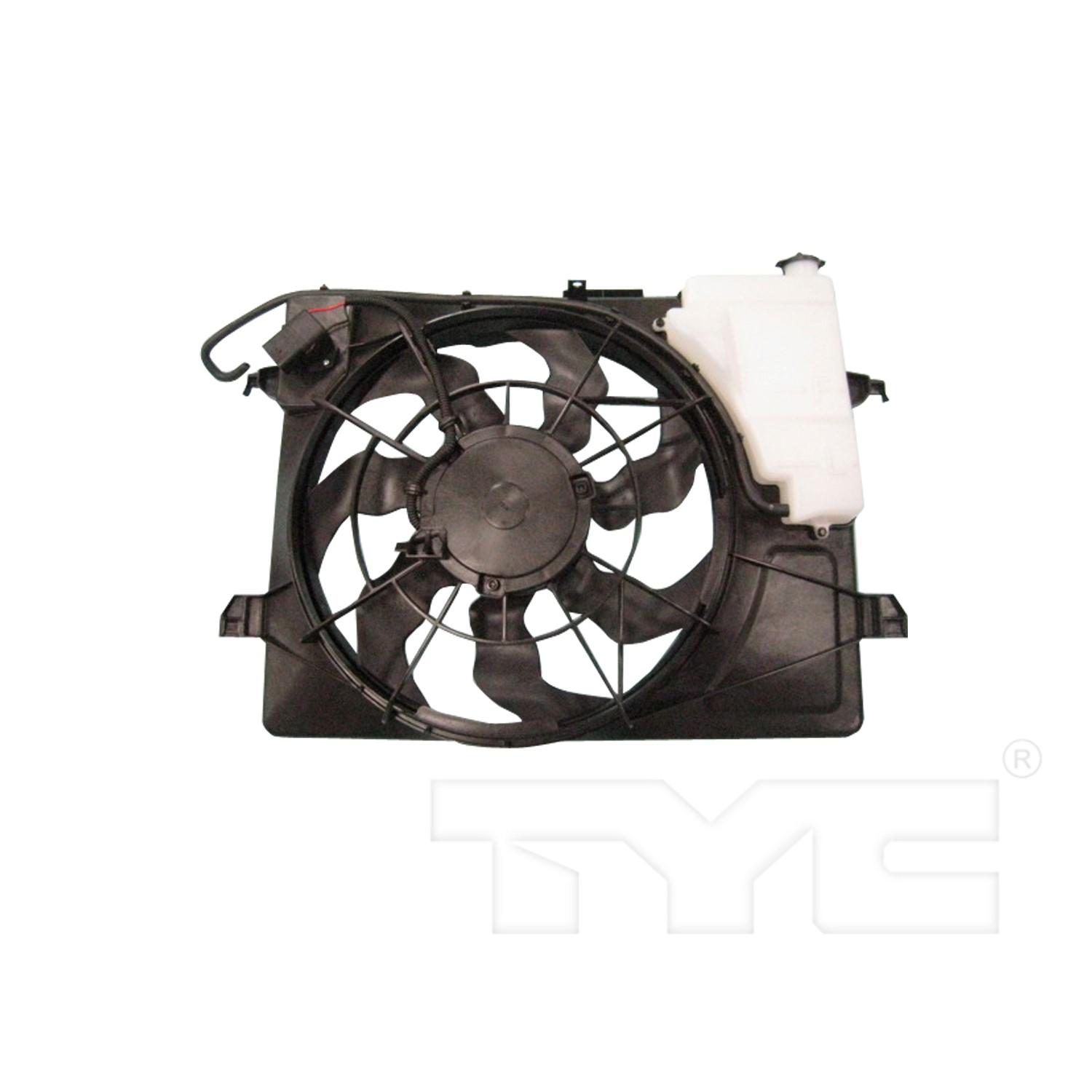 TYC 622280 - Dual Radiator and Condenser Fan Assembly TYC 622280 Dual Radiator and Condenser Fan Assembly product image 1 of 3