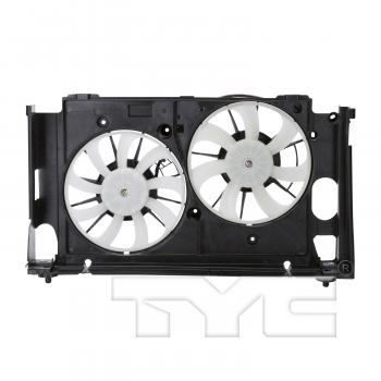 2011 Lexus CT200h Dual Radiator and Condenser Fan Assembly TYC 622310 image 1 of 4