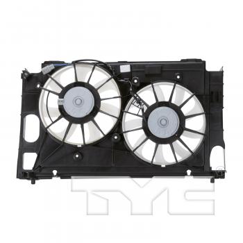 2011 Lexus CT200h Dual Radiator and Condenser Fan Assembly TYC 622310 image 2 of 4