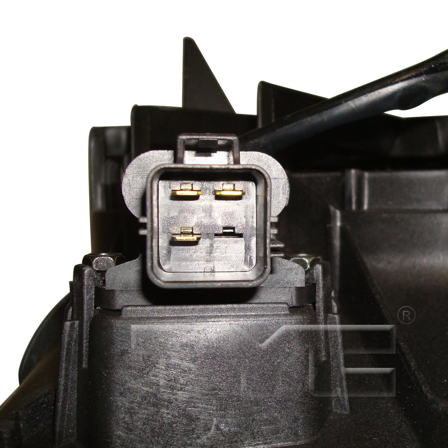 TYC 622320 - Engine Cooling Fan Assembly TYC 622320 Dual Radiator and Condenser Fan Assembly product image 3 of 3