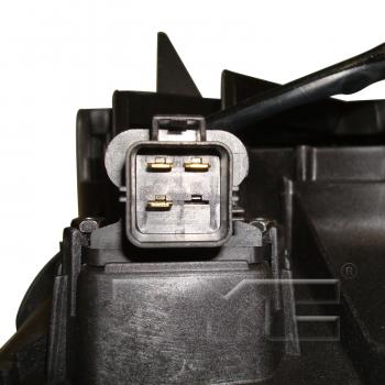 2012 Ram 1500 Dual Radiator and Condenser Fan Assembly TYC 622320 image 3 of 3