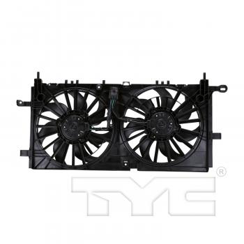 2008 Chevrolet Uplander Dual Radiator and Condenser Fan Assembly TYC 622340 image 2 of 3