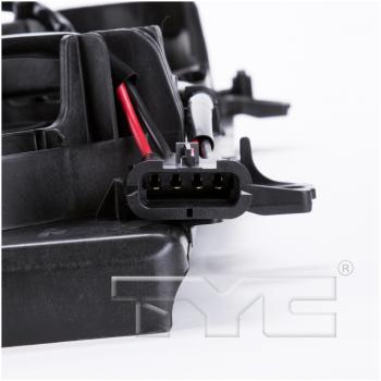 2010 Chevrolet Camaro Dual Radiator and Condenser Fan Assembly TYC 622350 image 3 of 3