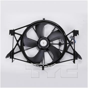 2014 Ram 3500 Dual Radiator and Condenser Fan Assembly TYC 622360 image 1 of 3
