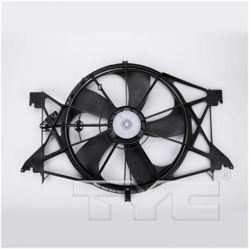 2014 Ram 3500 Dual Radiator and Condenser Fan Assembly TYC 622360 image 2 of 3
