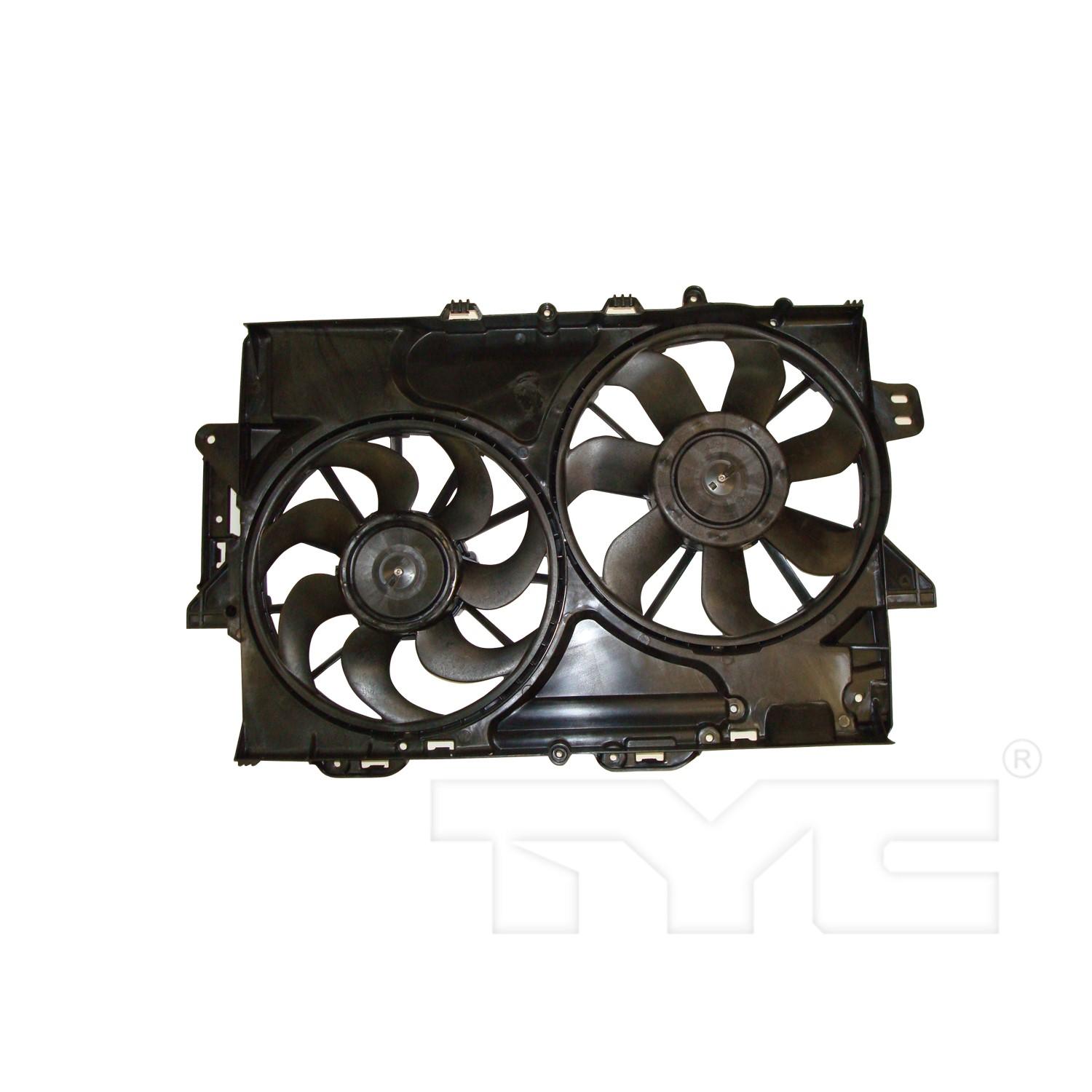 TYC 622380 - Dual Radiator and Condenser Fan Assembly TYC 622380 Dual Radiator and Condenser Fan Assembly product image 2 of 4