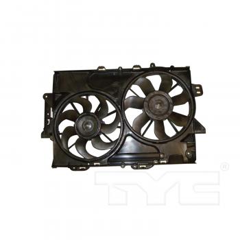 2012 GMC Terrain Dual Radiator and Condenser Fan Assembly TYC 622380 image 2 of 4