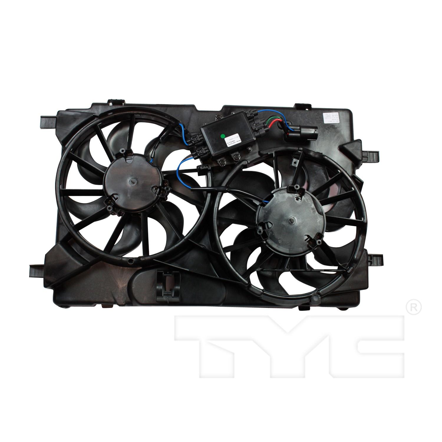 TYC 622390 - Dual Radiator and Condenser Fan Assembly TYC 622390 Dual Radiator and Condenser Fan Assembly product image 1 of 3