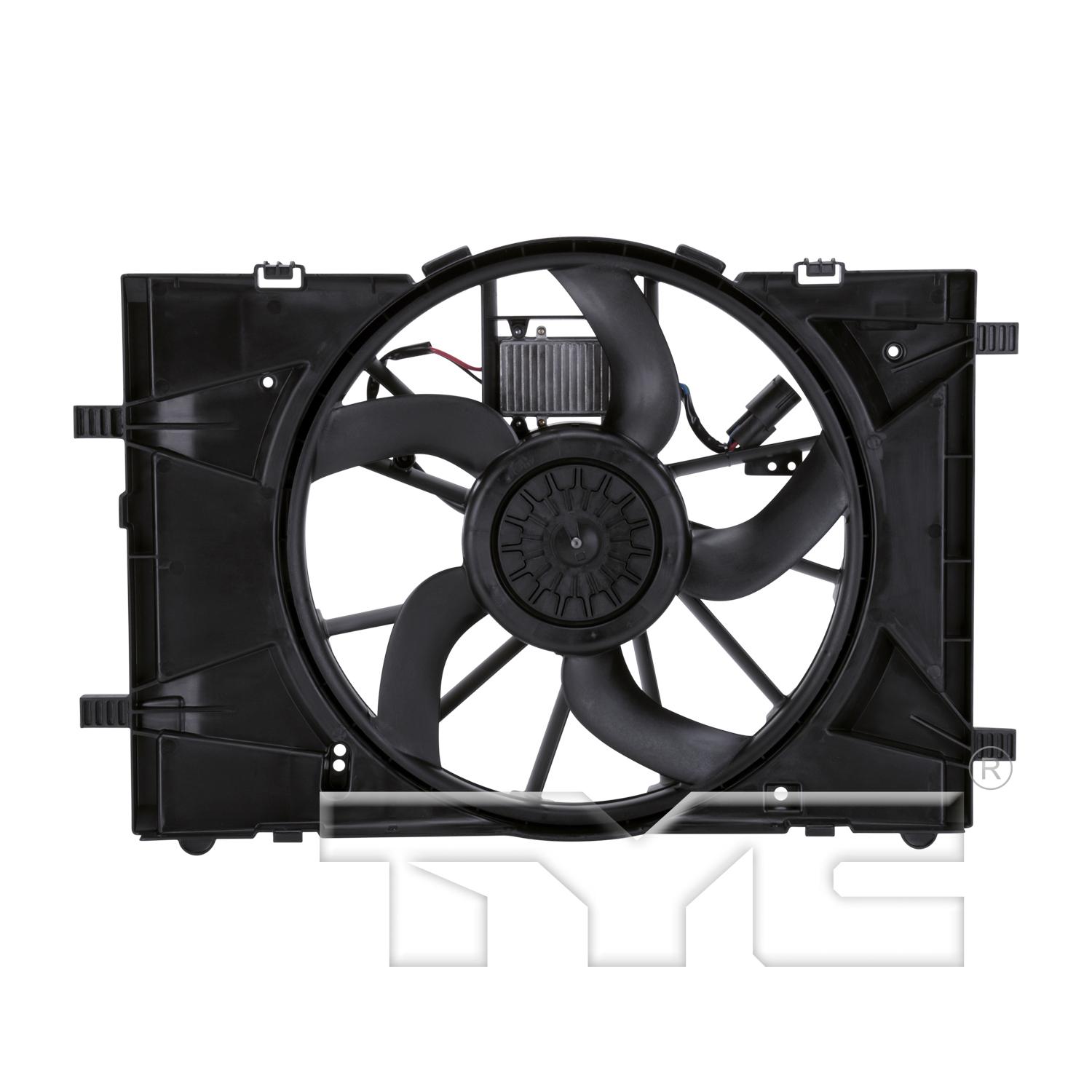 TYC 622430 - Dual Radiator and Condenser Fan Assembly TYC 622430 Dual Radiator and Condenser Fan Assembly product image 1 of 3