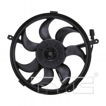 2011 Mini Cooper Dual Radiator and Condenser Fan Assembly TYC 622490 image 1 of 3