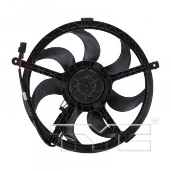 2011 Mini Cooper Dual Radiator and Condenser Fan Assembly TYC 622490 image 2 of 3