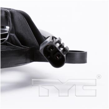 2011 Mini Cooper Dual Radiator and Condenser Fan Assembly TYC 622490 image 3 of 3