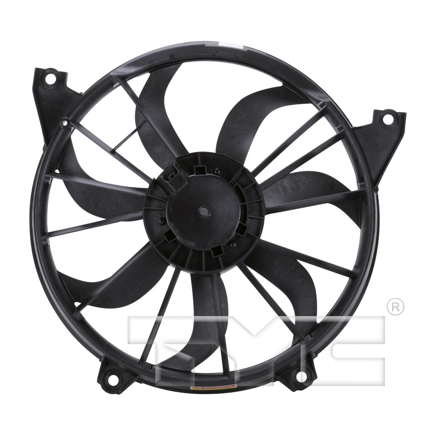 TYC 622520 - Dual Radiator and Condenser Fan Assembly TYC 622520 Dual Radiator and Condenser Fan Assembly product image 1 of 4