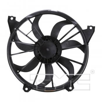 2009 Dodge Journey Dual Radiator and Condenser Fan Assembly