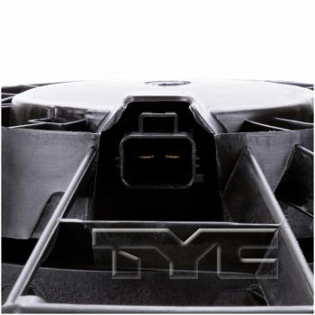 2009 Dodge Journey Dual Radiator and Condenser Fan Assembly TYC 622520 image 2 of 4