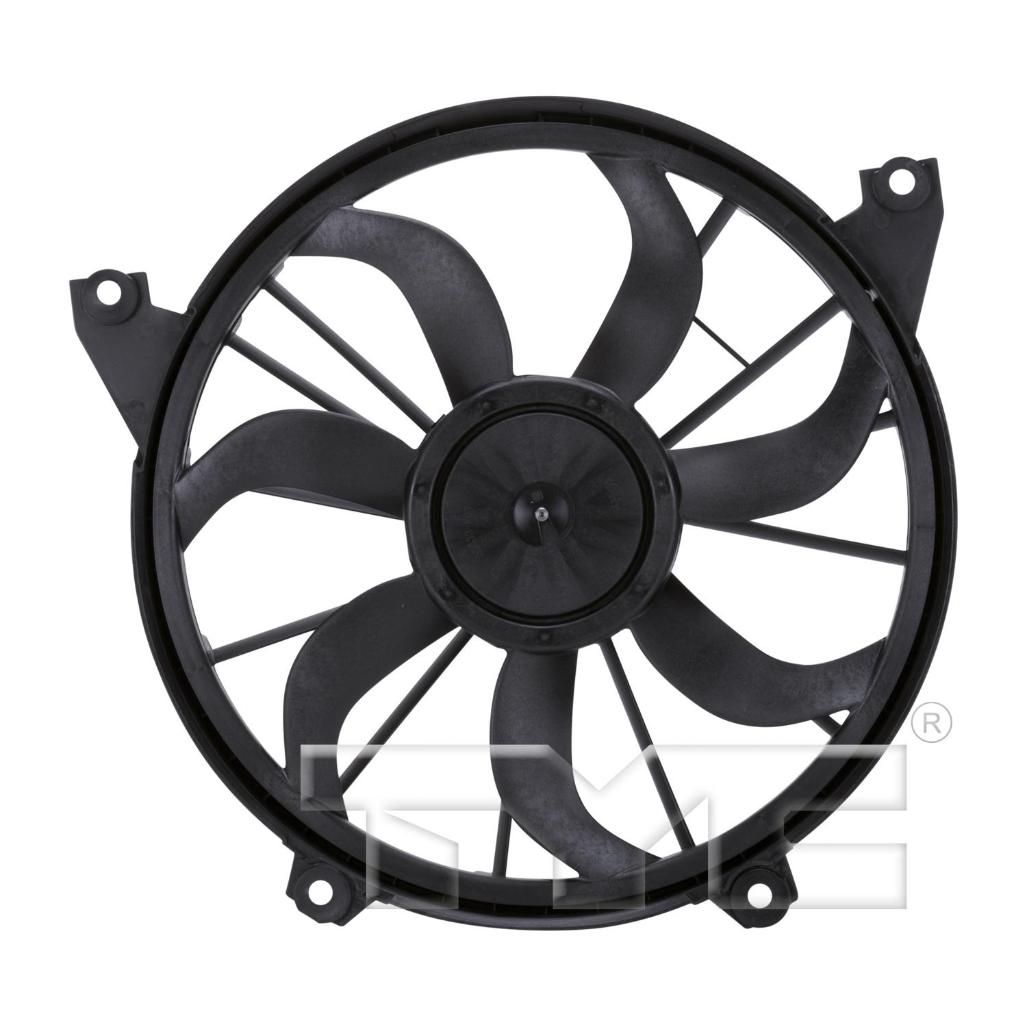 TYC 622520 - Dual Radiator and Condenser Fan Assembly TYC 622520 Dual Radiator and Condenser Fan Assembly product image 3 of 4