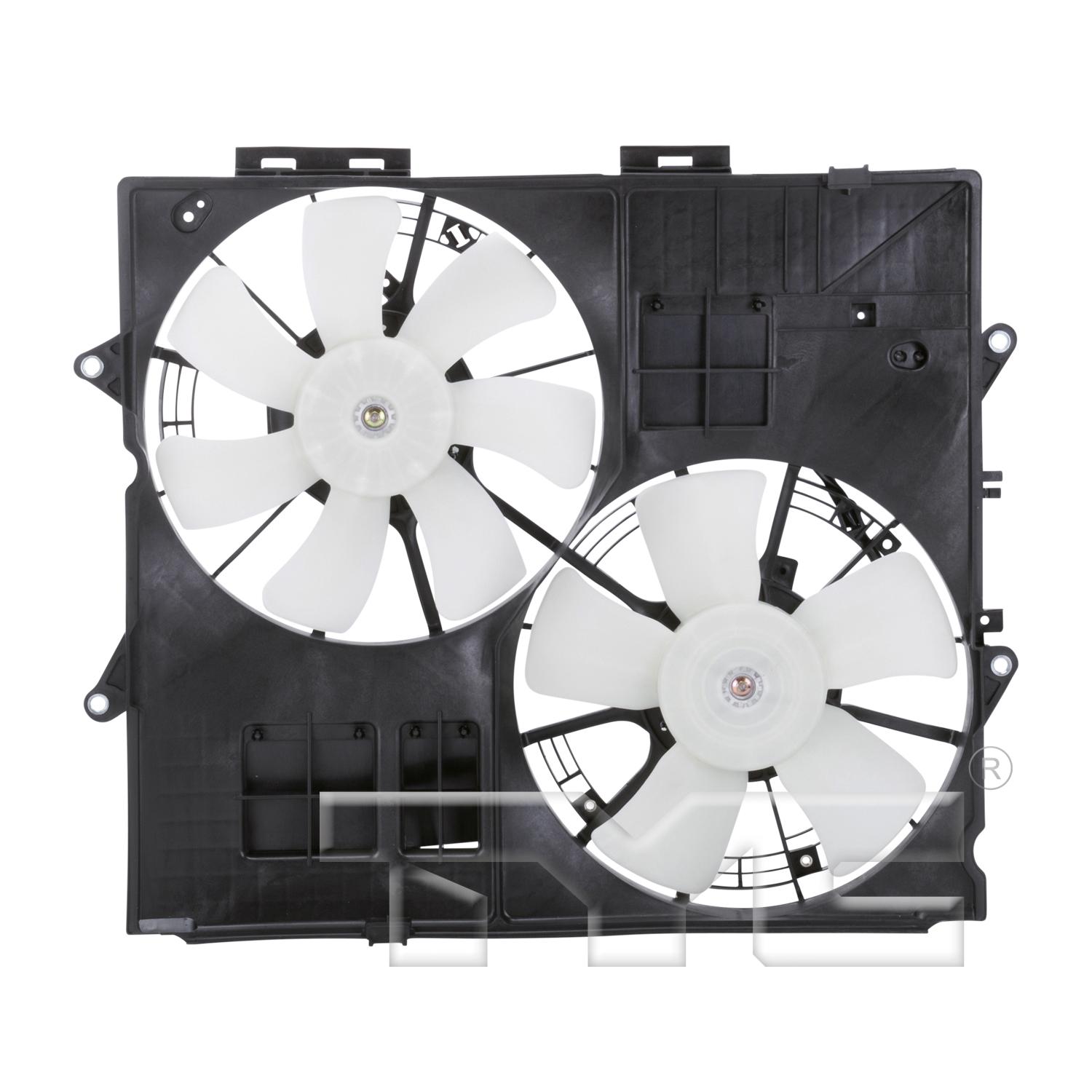 TYC 622530 - Dual Radiator and Condenser Fan Assembly TYC 622530 Dual Radiator and Condenser Fan Assembly product image 1 of 4