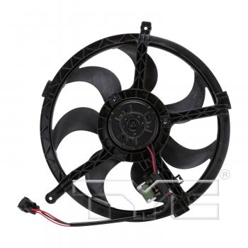 2011 Mini Cooper Dual Radiator and Condenser Fan Assembly TYC 622560 image 2 of 3