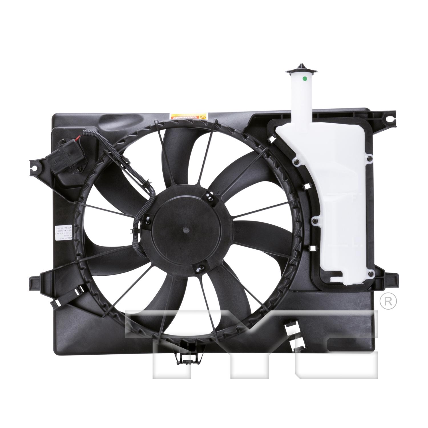 TYC 622580 - Dual Radiator and Condenser Fan Assembly TYC 622580 Dual Radiator and Condenser Fan Assembly product image 2 of 4