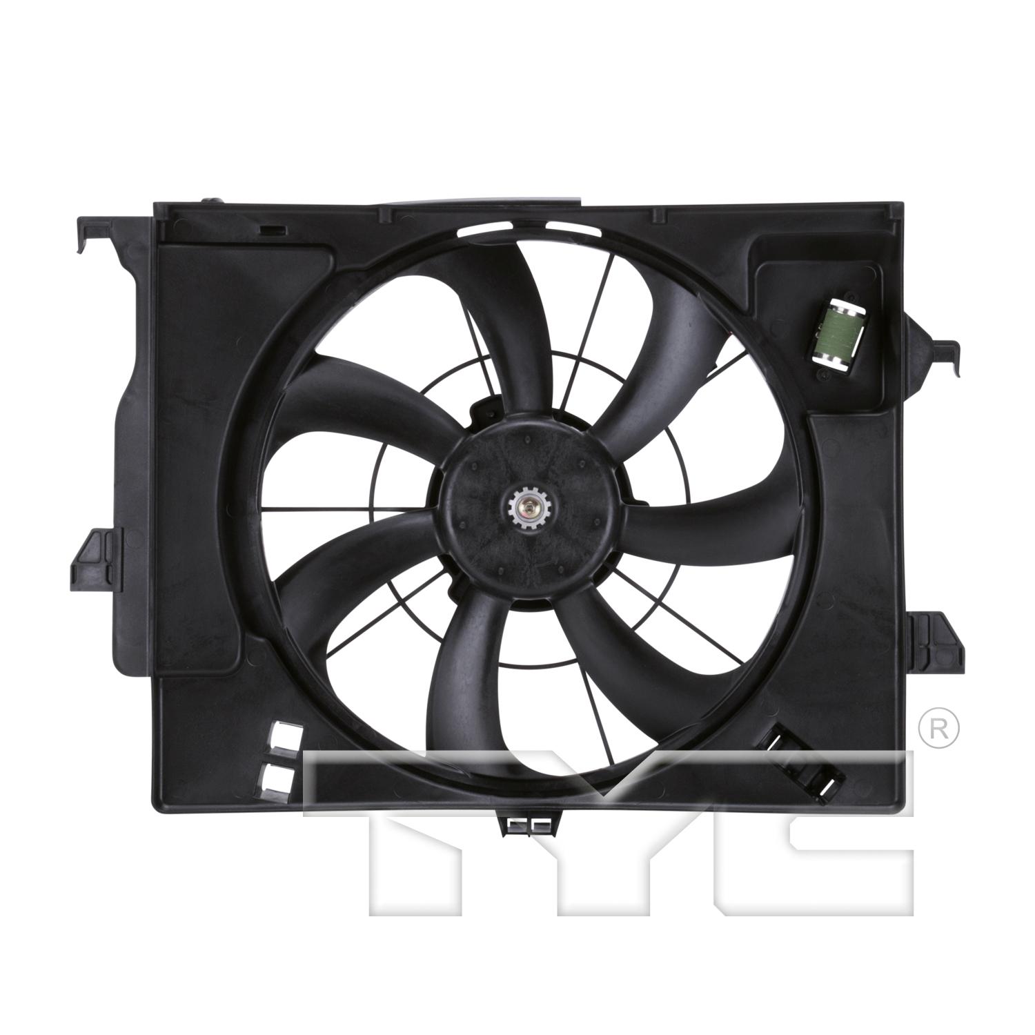 TYC 622590 - Dual Radiator and Condenser Fan Assembly TYC 622590 Dual Radiator and Condenser Fan Assembly product image 1 of 4