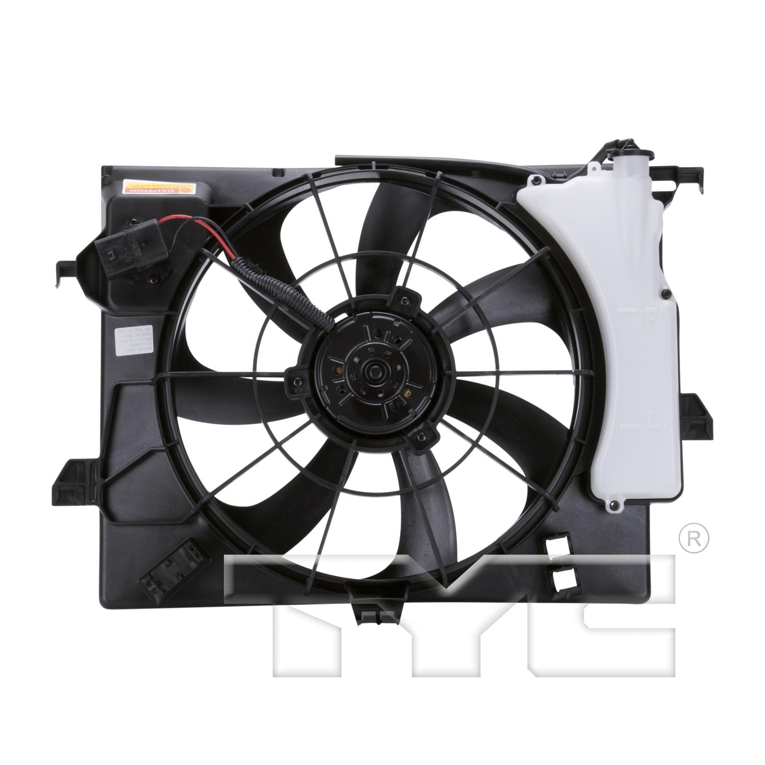 TYC 622590 - Dual Radiator and Condenser Fan Assembly TYC 622590 Dual Radiator and Condenser Fan Assembly product image 2 of 4