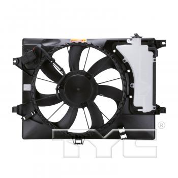 2019 Kia Soul Dual Radiator and Condenser Fan Assembly TYC 622600 image 2 of 4