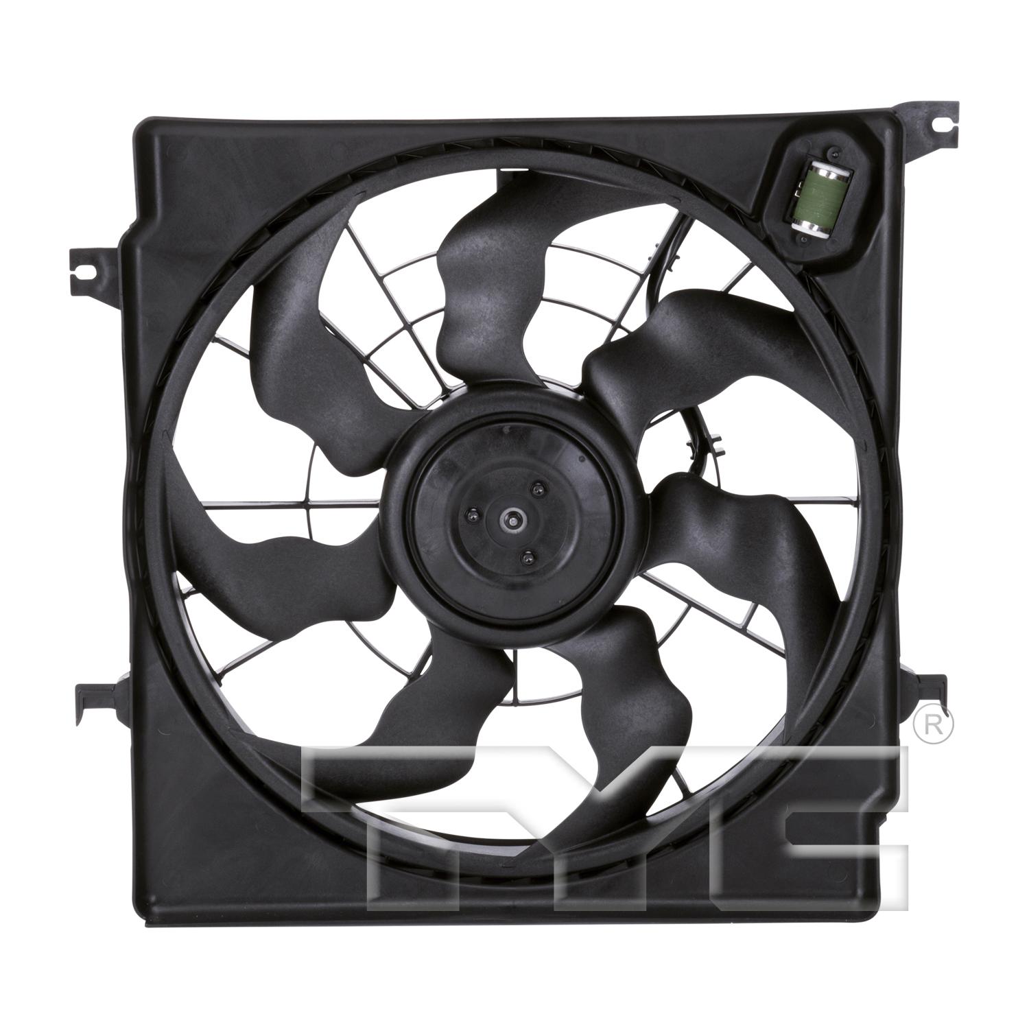 TYC 622620 - Dual Radiator and Condenser Fan Assembly TYC 622620 Dual Radiator and Condenser Fan Assembly product image 1 of 3