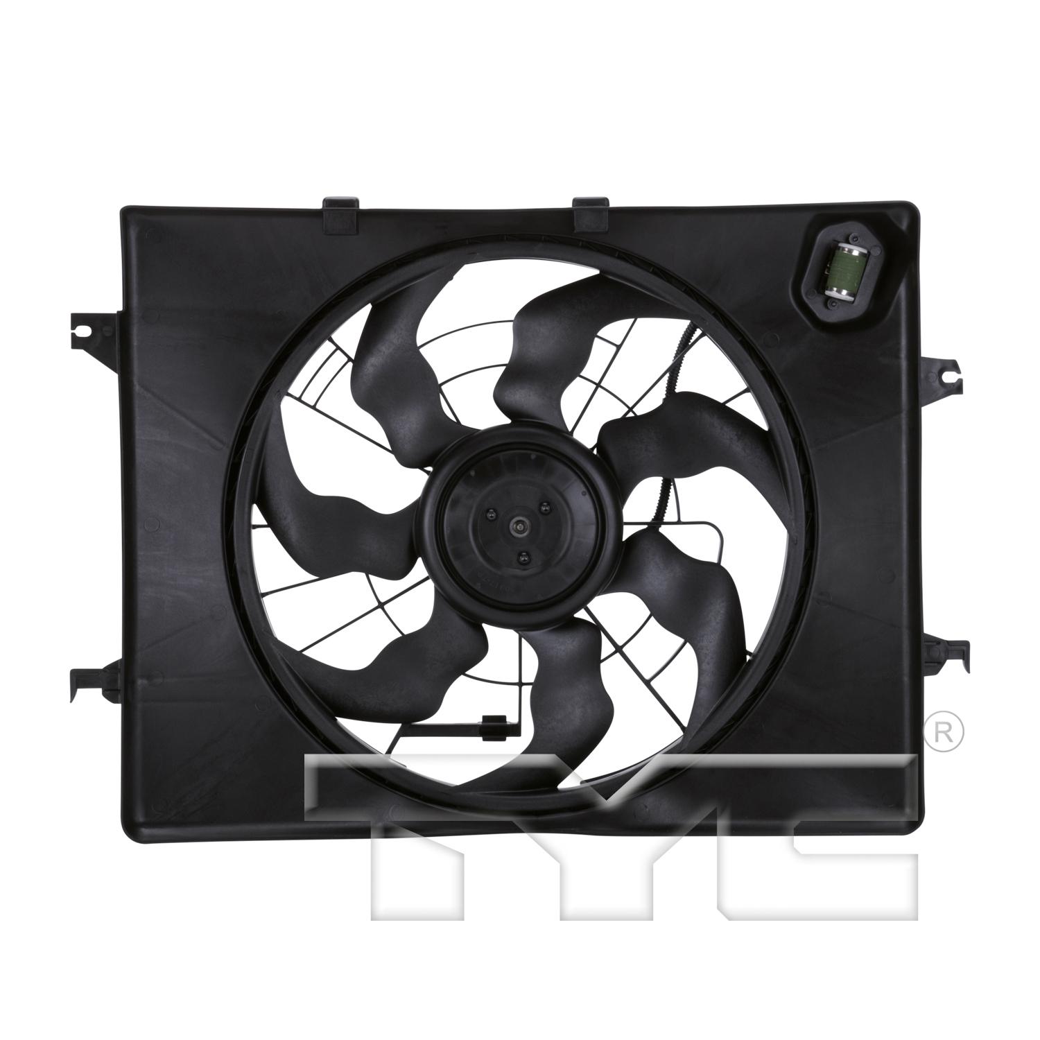 TYC 622630 - Dual Radiator and Condenser Fan Assembly TYC 622630 Dual Radiator and Condenser Fan Assembly product image 1 of 4