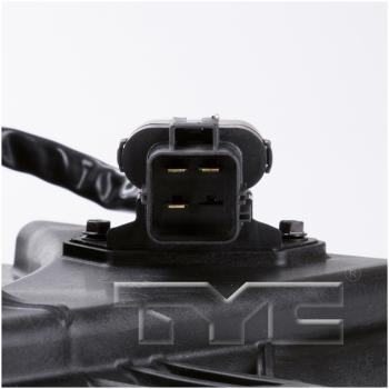 2013 Dodge Durango Dual Radiator and Condenser Fan Assembly TYC 622660 image 3 of 3
