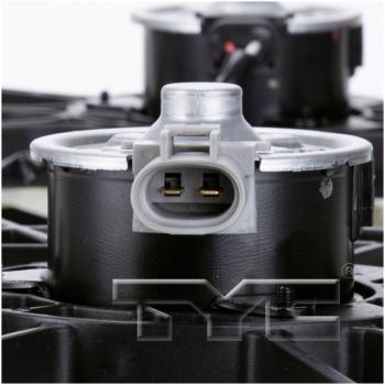 TYC 622760 Dual Radiator and Condenser Fan Assembly product image 5 of 6