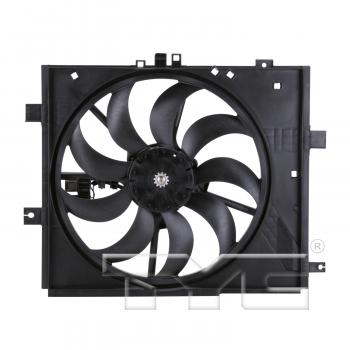 2019 Nissan Versa Note Dual Radiator and Condenser Fan Assembly TYC 622770 image 1 of 4