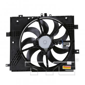 2019 Nissan Versa Note Dual Radiator and Condenser Fan Assembly TYC 622770 image 2 of 4