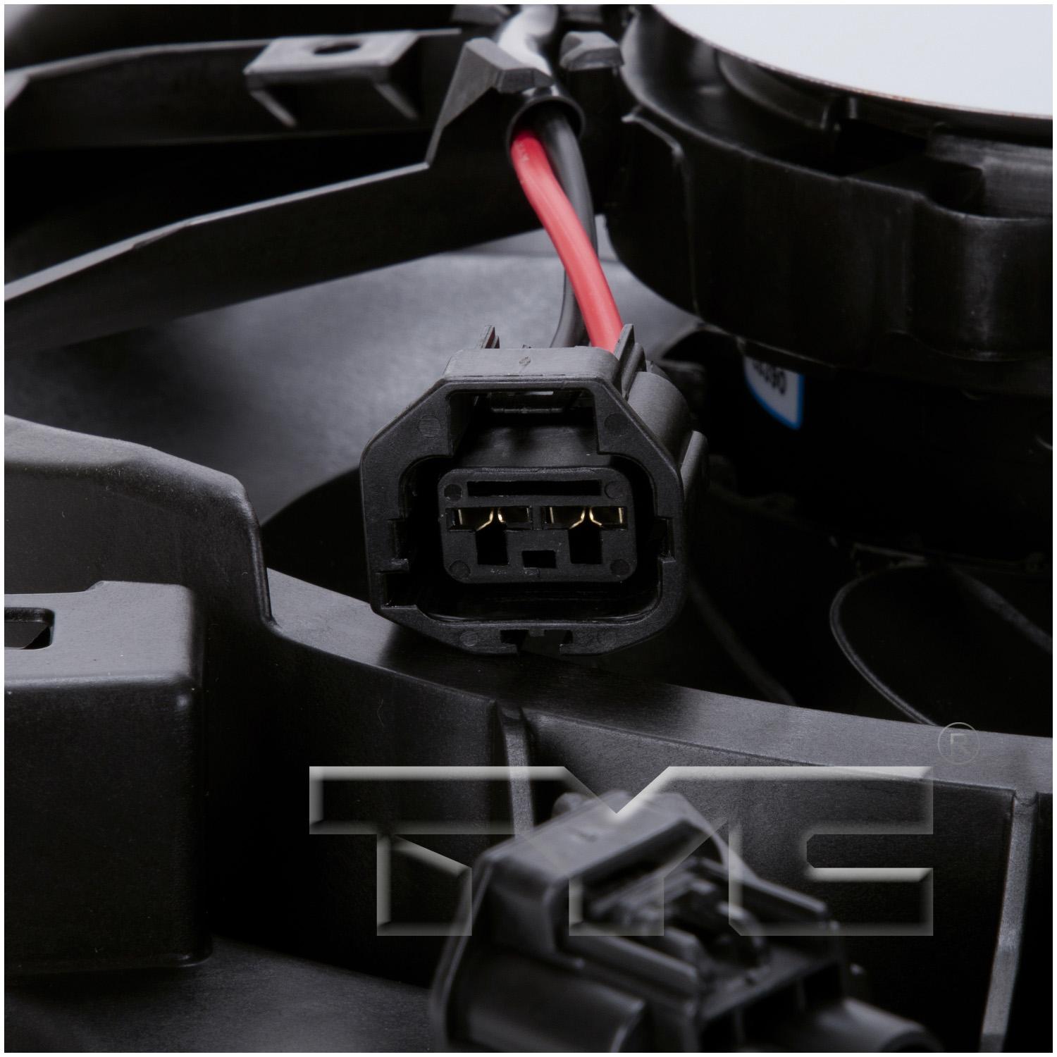 TYC 622780 - Dual Radiator and Condenser Fan Assembly TYC 622780 Dual Radiator and Condenser Fan Assembly product image 4 of 6