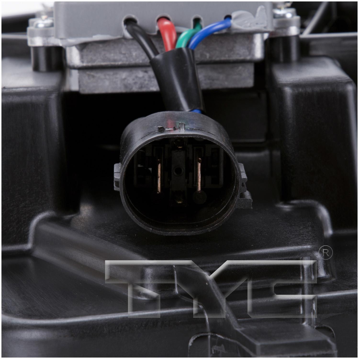 TYC 622800 Dual Radiator and Condenser Fan Assembly product image 3 of 4