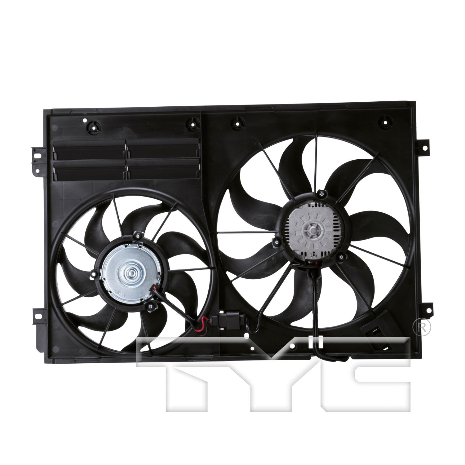 TYC 622830 - Dual Radiator and Condenser Fan Assembly TYC 622830 Dual Radiator and Condenser Fan Assembly product image 1 of 4