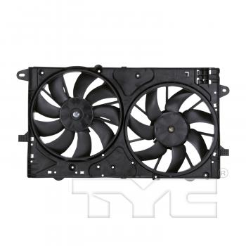 2015 Buick Regal Dual Radiator and Condenser Fan Assembly TYC 622850 image 1 of 4