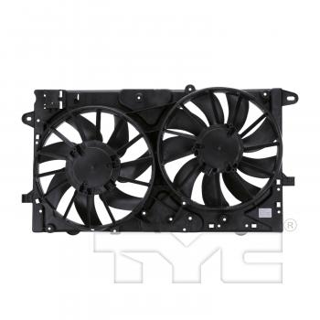 2015 Buick Regal Dual Radiator and Condenser Fan Assembly TYC 622850 image 2 of 4