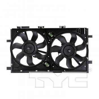 2012 Buick Regal Dual Radiator and Condenser Fan Assembly TYC 622860 image 1 of 4