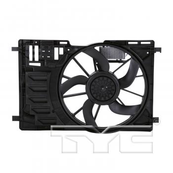 2014 Ford Escape Dual Radiator and Condenser Fan Assembly TYC 622870 image 1 of 4