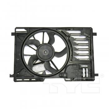 2014 Ford Transit Connect Dual Radiator and Condenser Fan Assembly